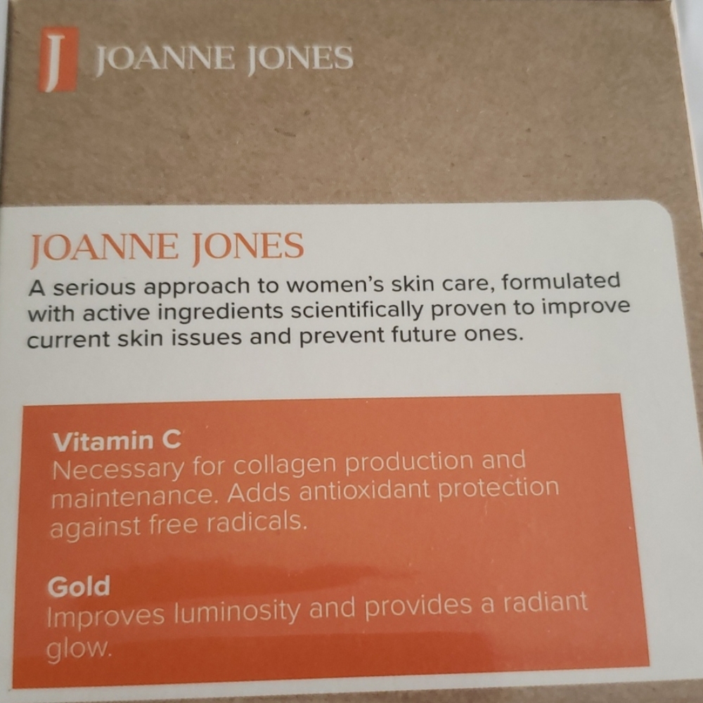 Joanne Jones USA Vitamin C Gold Retinol Anti-Aging Day & Night Cream Face ๐HP๐ - Picture 4 of 6